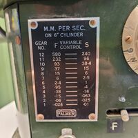 voorwerpen adlib\30000\V30485b.jpg; V30485; Kymografion recording drum, Palmer England, 1950-1975; KymografionKymografion